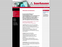 baerhausen.net Webseite Vorschau