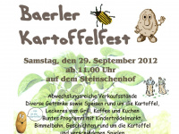baerler-kartoffelfest.de Webseite Vorschau