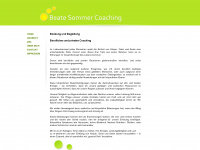 beate-sommer-coaching.de Webseite Vorschau