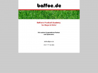 baffoe.de Webseite Vorschau