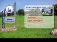 berger-landtechnik.de Webseite Vorschau