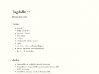 bagdadbahn.com Webseite Vorschau