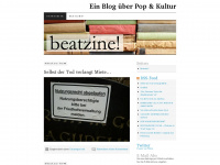 beatzine.wordpress.com Webseite Vorschau