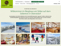 berghaus-am-soeller.de Webseite Vorschau