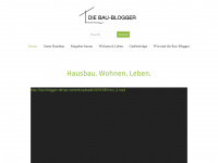 bau-blogger.de Webseite Vorschau