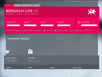 bergisch-live.de Webseite Vorschau