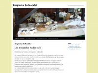 bergische-kaffeetafel.info Webseite Vorschau