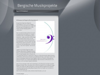 bergische-musikprojekte.de Webseite Vorschau