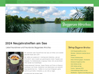 baggersee-hirschau-aktuell.de Webseite Vorschau