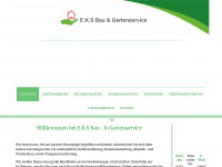 bau-garten-service.de Webseite Vorschau