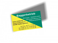 baggerverleih-koelldorfer.de Webseite Vorschau