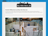 bau-koeln-bonn.de Webseite Vorschau