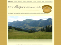 bergkaese-online.de Webseite Vorschau
