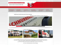 bau-schnurrenberger.de Webseite Vorschau