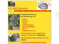 bau-service-pk.de Webseite Vorschau