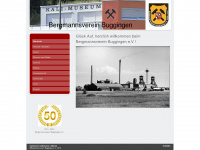 bergmannsverein-buggingen.de Webseite Vorschau