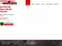 bau-stein.com Webseite Vorschau
