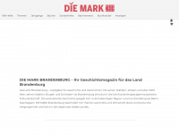 die-mark-brandenburg.de Webseite Vorschau