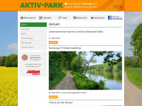 aktiv-park.info Webseite Vorschau