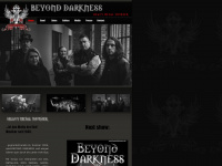 beyonddarkness.de Webseite Vorschau