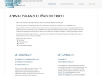 rechtsanwalt-dietrich.de Webseite Vorschau