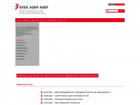 svss.ch Webseite Vorschau