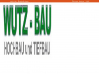 bau-wutz.de Webseite Vorschau
