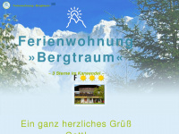 bergtraum-mittenwald.de Webseite Vorschau
