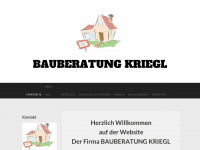 bauberatung-kriegl.de Webseite Vorschau