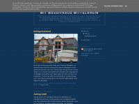 baubericht.blogspot.com Webseite Vorschau