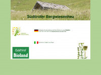 bergwiesenheu.com Webseite Vorschau