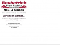 baubetrieb-frank-rochlitz.de Webseite Vorschau
