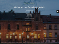 bahnhof-rehagen.de Webseite Vorschau