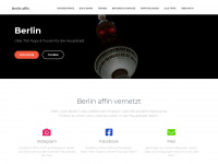 berlin-affin.de Webseite Vorschau