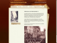bahnhofstrasse14.de Webseite Vorschau