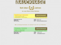 bauckhage.net Webseite Vorschau