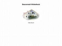 bauconsult-winkelhock.de Webseite Vorschau