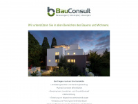 bauconsult.de Webseite Vorschau