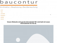 baucontur.de Webseite Vorschau