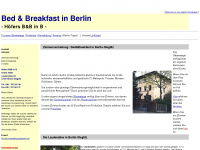 berlin-bed-breakfast.com Webseite Vorschau