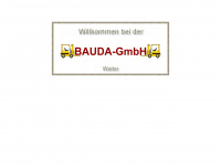 bauda-gmbh.de Webseite Vorschau
