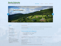 baude-bukovka.de Webseite Vorschau