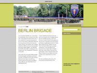 berlin-brigade.com Webseite Vorschau
