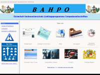 bahpo.de Webseite Vorschau