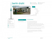 berlin-draht-elektro.de Webseite Vorschau