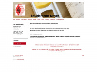 bauelemente-meyer.de Webseite Vorschau