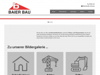 baierbau.de Webseite Vorschau