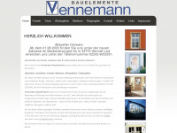 bauelemente-vennemann.de Webseite Vorschau
