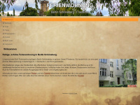 berlin-ferienwohnung-schoeneberg.de Webseite Vorschau