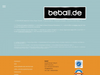 beball.de Webseite Vorschau